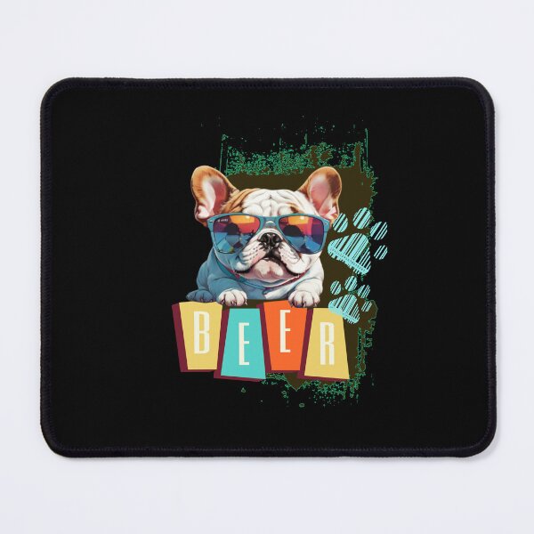 Item preview, Cool bulldog Morton with sunglasses designed and sold by Ecmoprints.