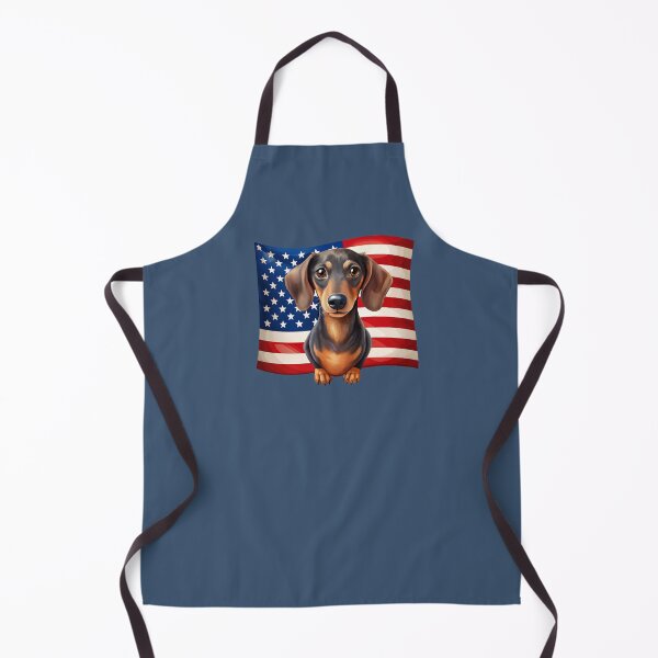 Item preview, patriot white and red dog against the background of the flag designed and sold by jkrphoto.