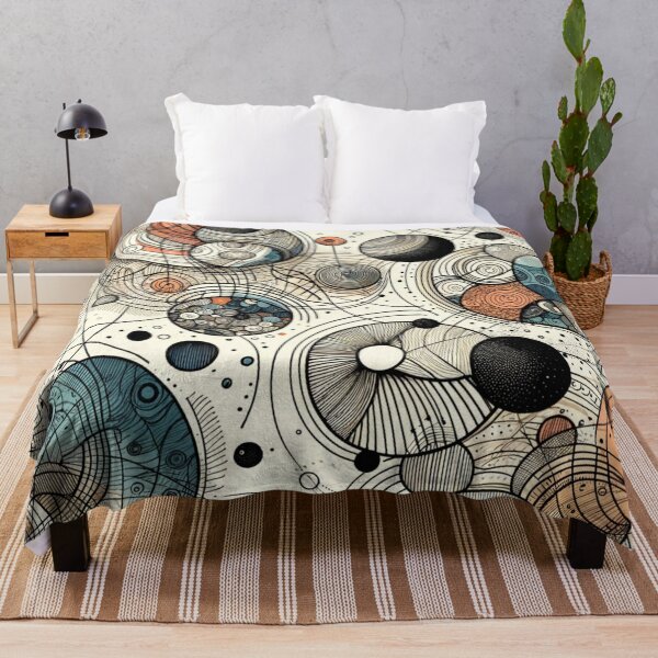Item preview, Intersecting Circles Abstract  designed and sold by GracePaigePlaza.