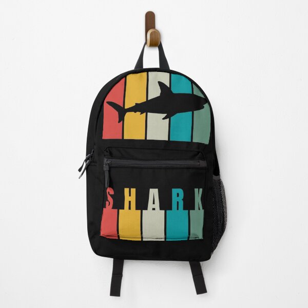 Item preview, Colorful Shark Stripes Typography Graphic designed and sold by GoodTripper.