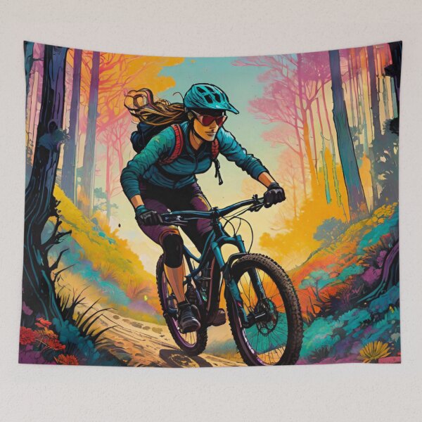 Item preview, Trail Goddess: Defying Limits on the Mountain Trails designed and sold by GrizzlyCollective.