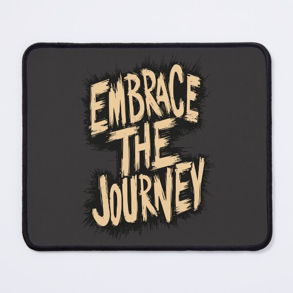 Item preview, Embrace The Journey - Motivational Quote Social Inspirational designed and sold by MadeByRobots.