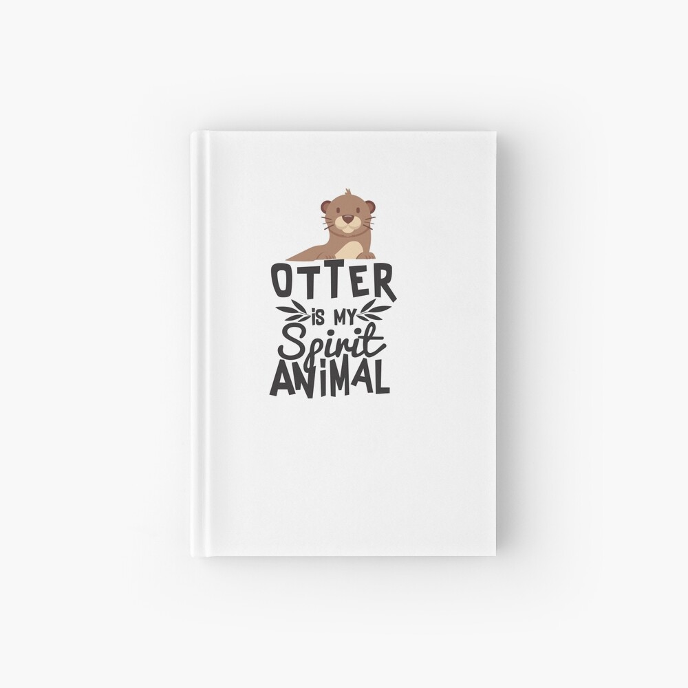 Sticker Mignonne Loutre Est Mon Animal Animal Drole Citation Animale T Shirt Par Allsortsmarket Redbubble