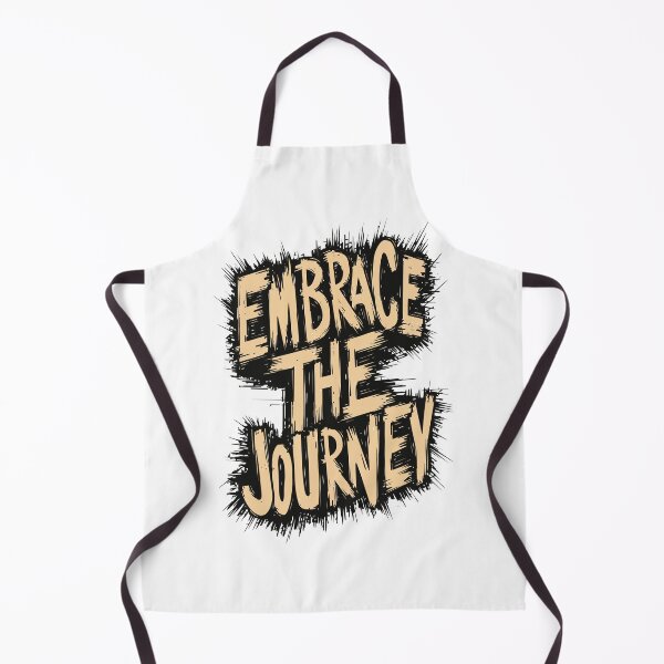 Item preview, Embrace The Journey - Motivational Quote Social Inspirational designed and sold by MadeByRobots.