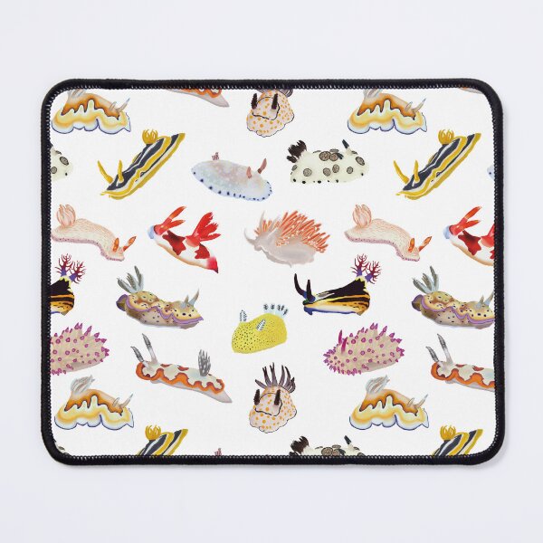 Item preview, Nudibranch pattern - sea slug designed and sold by Poulpimousse.