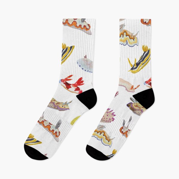 Item preview, Nudibranch pattern - sea slug designed and sold by Poulpimousse.