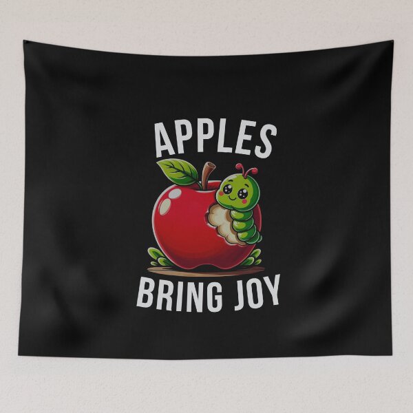 Item preview, Apples bring joy  designed and sold by VibeStyleShop.