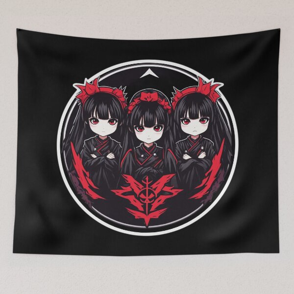 Item preview, BABYMETAL, Manga Style, Circular Fan Art  designed and sold by Burn-Ego.