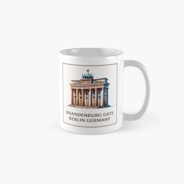 Vista previa del artículo con la obra «Puerta de Brandeburgo Berlín Alemania», diseñado y vendido por NPStudio.