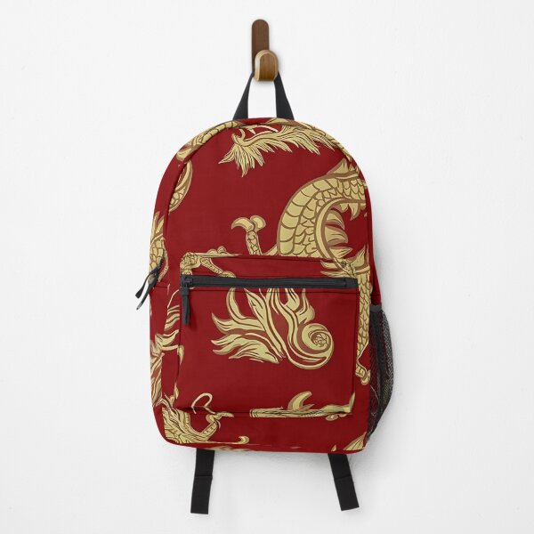Item preview, Golden dragons soar pattern designed and sold by Haji Kamora.