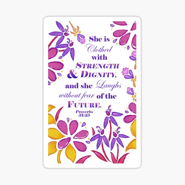 A Mother's Word Sticker