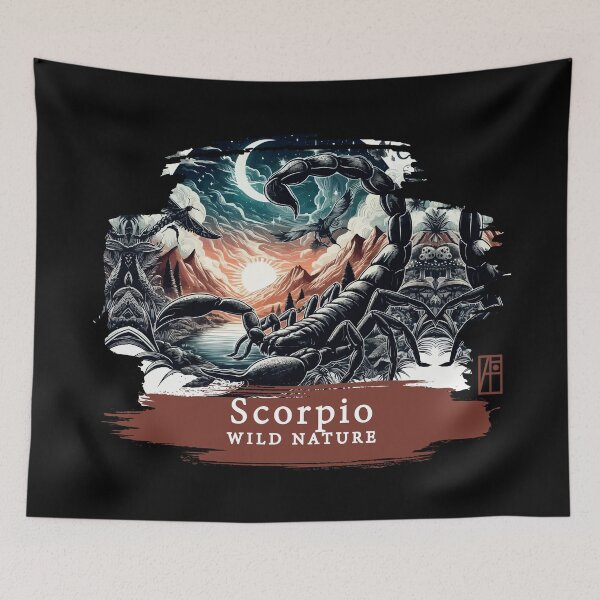 Item preview, Scorpio - WILD NATURE - SCORPIO -3 designed and sold by ArtProjectShop.