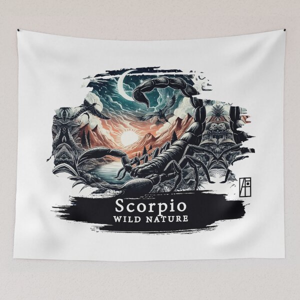 Item preview, Scorpio - WILD NATURE - SCORPIO -4 designed and sold by ArtProjectShop.