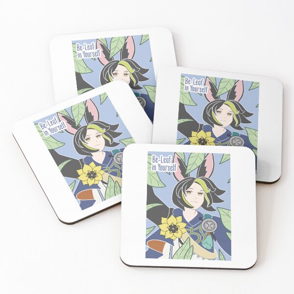 Item preview, Tighnari "Be-leaf in Yourself" - Genshin motivational illustration designed and sold by Orichalk.