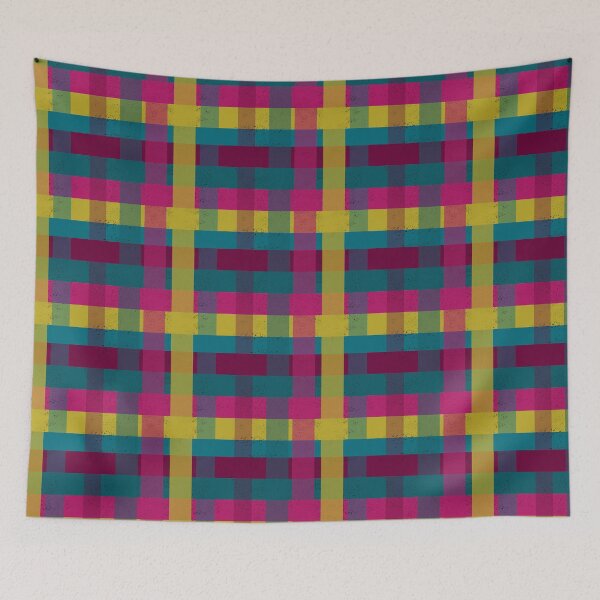 Item preview, Colored distressed squares . designed and sold by TenderSoar.