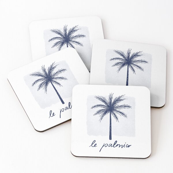 Item preview, Le palmier - Minimalistic summer art designed and sold by barlena.
