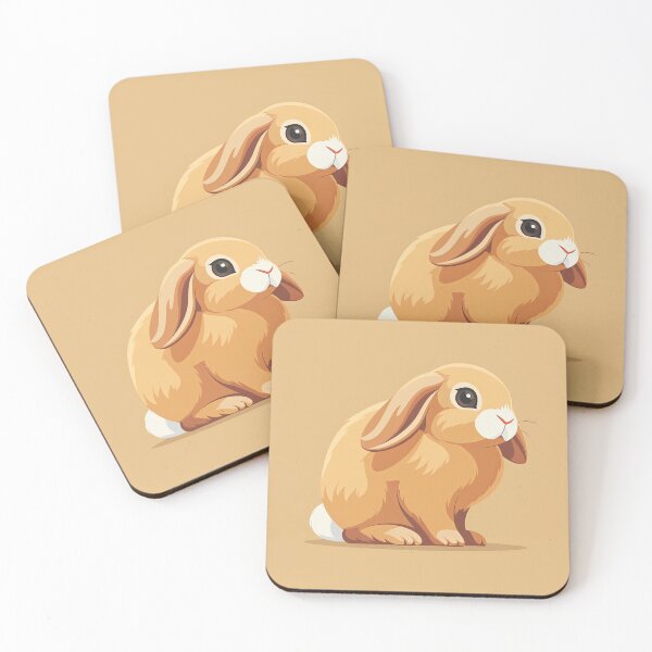 Item preview, Cute Rabbit, Flat style, simple and minimal designed and sold by Jirayut Srimuang.