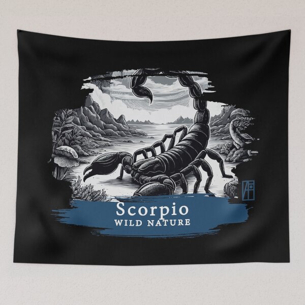 Item preview, Scorpio - WILD NATURE - SCORPIO -7 designed and sold by ArtProjectShop.