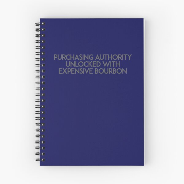 Item preview, Purchasing Authority Unlocked With Expensive Bourbon designed and sold by unixorn.