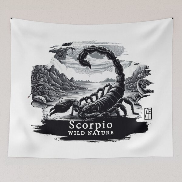 Item preview, Scorpio - WILD NATURE - SCORPIO -8 designed and sold by ArtProjectShop.