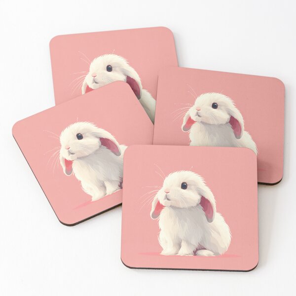 Item preview, Cute Rabbit, Flat style, simple and minimal designed and sold by Jirayut Srimuang.