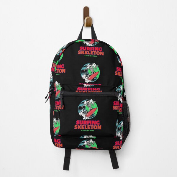 Item preview, Surfing Skeleton Hawaiian Family Vacation Catch the wave - Beach - Hawaii - Surfboard - Sunset designed and sold by DeCodeArtShop.