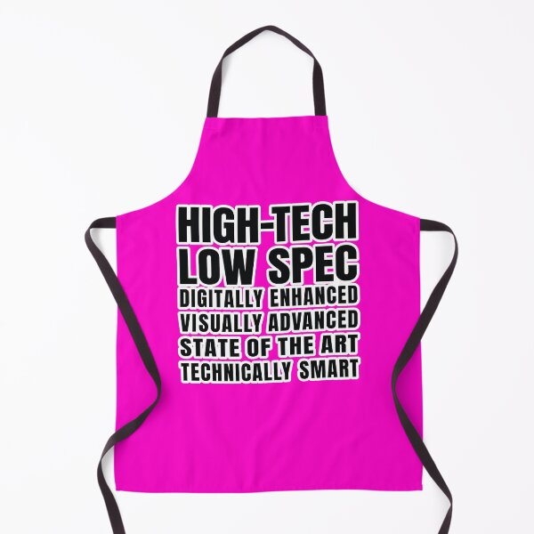 Item preview, High-Tech Low Spec Funny Technician Motto Slogan designed and sold by Harlake.