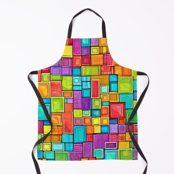 Item preview, Comic Art: Vibrant Square Patterns designed and sold by Health And Fitness Posts e-Store.