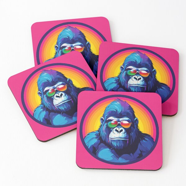 Item preview, Gorilla colorful  designed and sold by Silviajones.