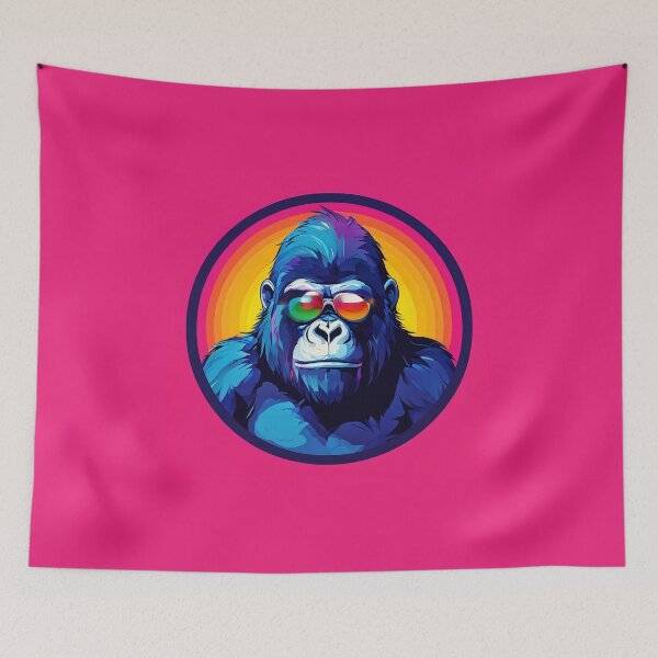 Item preview, Gorilla colorful  designed and sold by Silviajones.