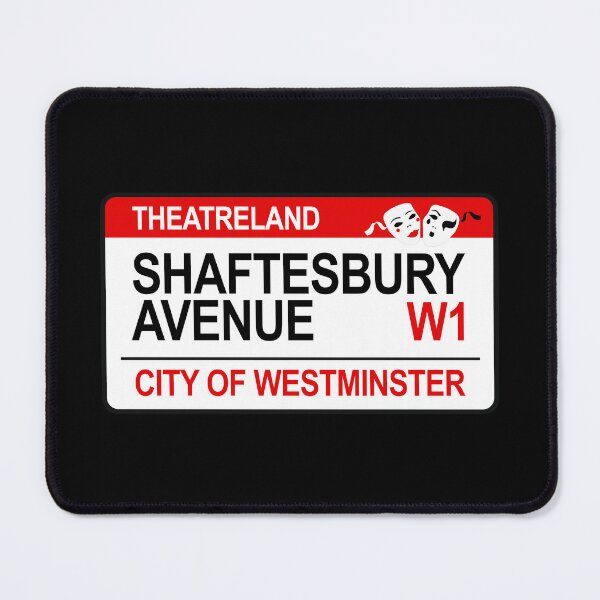Item preview, Shaftesbury Avenue - W1 - Theatre Land -  London Street Sign designed and sold by WilliamsonMedia.