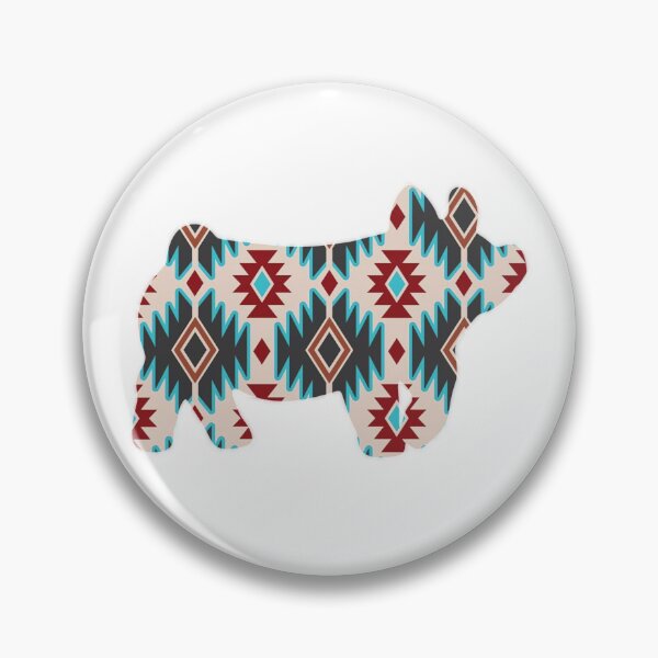 Item preview, Navajo Pattern Show Pig designed and sold by mayceet.