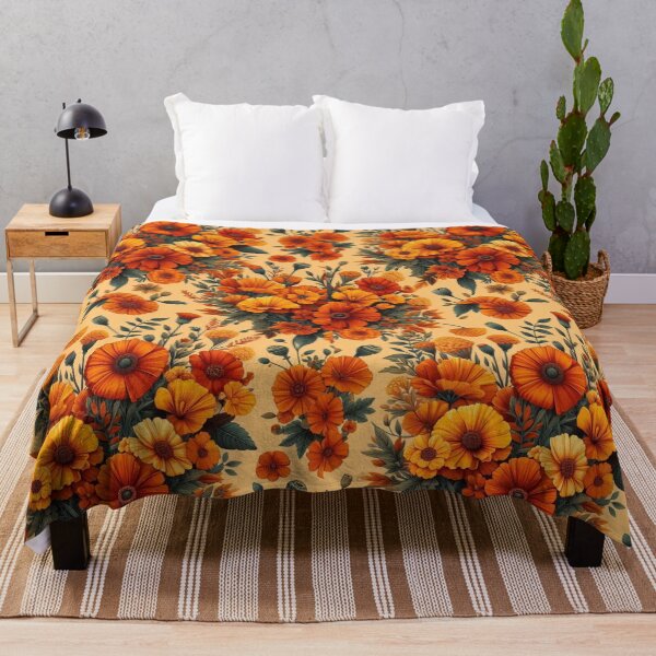 Item preview, Orange Flowers designed and sold by Myra365Art.