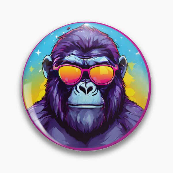 Item preview, Gorilla colorful  designed and sold by Silviajones.