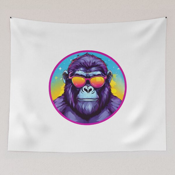 Item preview, Gorilla colorful  designed and sold by Silviajones.