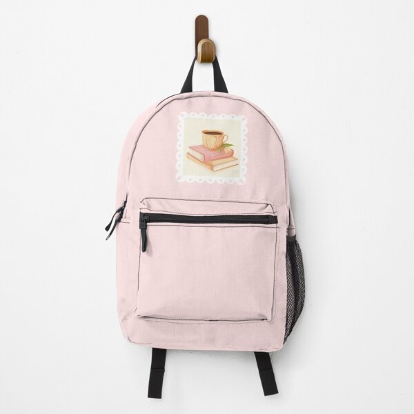 Item preview, Pastel Stack of Books and Coffee  designed and sold by ryska-studio.