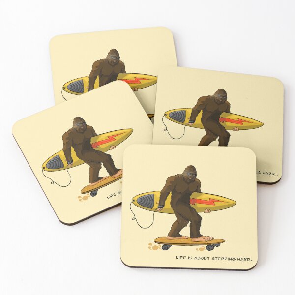 Item preview, Big Foot Surfer designed and sold by jclar-art.