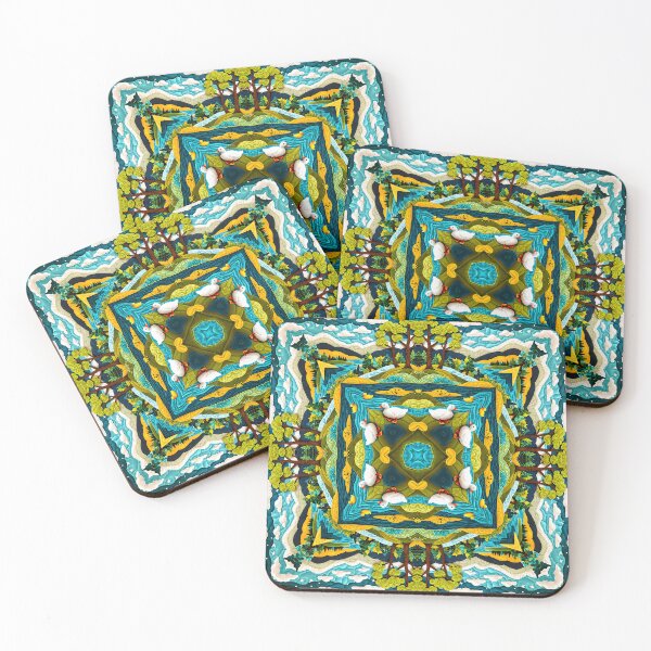 Item preview, Quilted Duck River Valley Kaleidoscope designed and sold by DiscoGypsyFish.