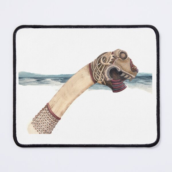 Item preview, Viking Ship head designed and sold by SaxonBlueInk.
