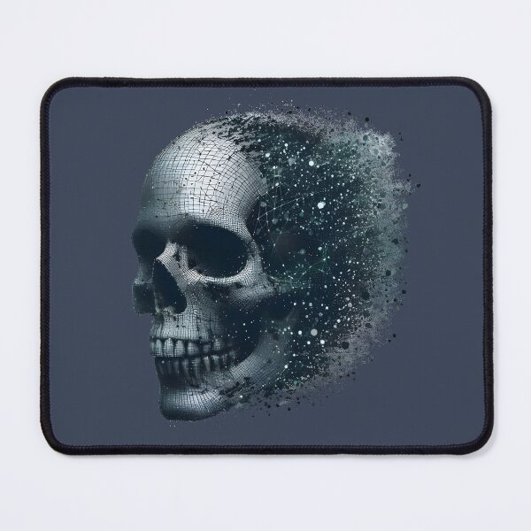 Item preview, Cyberskull disappears in digital dust_v1 designed and sold by TheModernSociety.