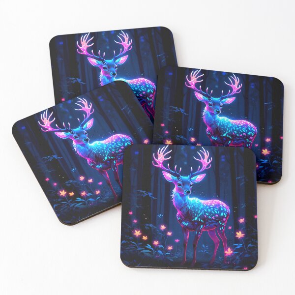 Item preview, Magical Deer in the Forest designed and sold by Eva Nev.