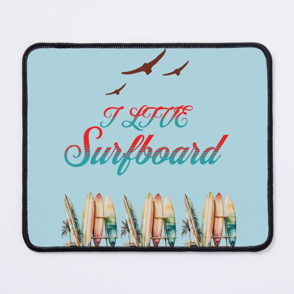 Item preview, say i live surfboard  sea beach boat nature designed and sold by Sukree.m.