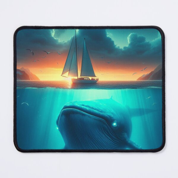 Item preview, Meeting underwater. designed and sold by MyHappyArtShop.