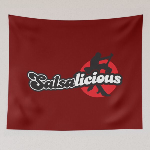Item preview, Salsalicious - Black and white Red Sun Logo designed and sold by 108dragons.