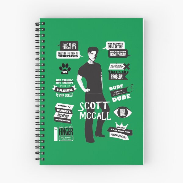 Item preview, Scott McCall Teen Wolf Quotes designed and sold by awiec.