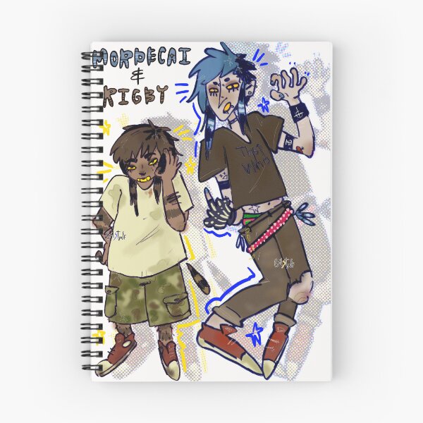Item preview, Mordecai and Rigby designed and sold by coilstuff.