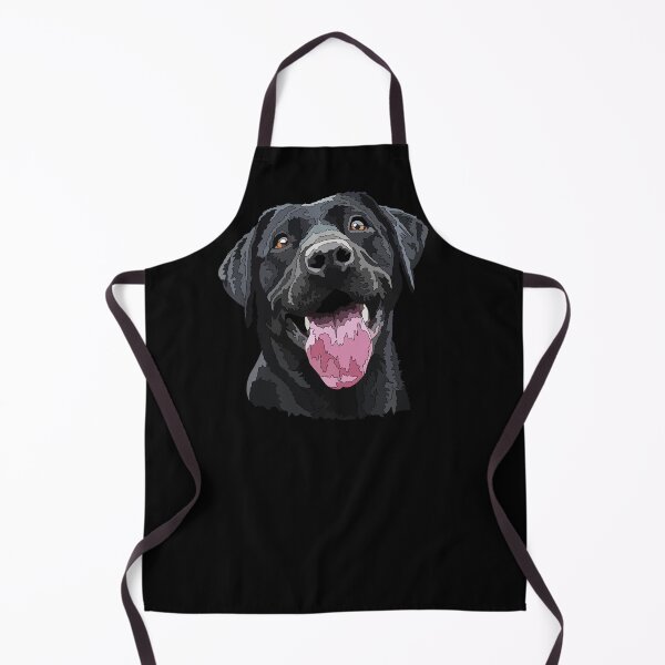 Item preview, Very Happy Black Labrador designed and sold by Just-Arts-4U.