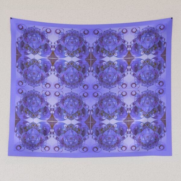 Item preview, Purple loop pattern designed and sold by Flowersonstuff.