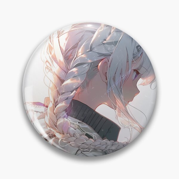 Item preview, Pensive Serene Journey Anime Girl designed and sold by bubblegoth.