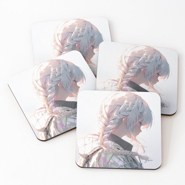 Item preview, Pensive Serene Journey Anime Girl designed and sold by bubblegoth.